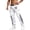 White, variant on Men's USA Print American Flag Print Cargo Pants Casual Stretch Pants for 4th Of July Patriotic Wear