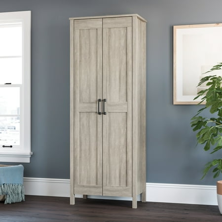 Sauder - Spring Maple 2-Door Storage Cabinet
