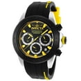 thumbnail image 1 of Invicta Men's 17191 Speedway Chronograph Yellow Accent Black Dial Rubber Strap Dive Watch, 1 of 3