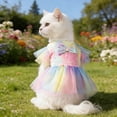thumbnail image 4 of Tie Dye Hoodie Sweatshirt Soft Breathable Apparel For Small Medium Large Puppies And Cats, 4 of 5
