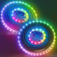 thumbnail image 1 of Flying Disc HYES, paquete de 2, 14 modos de luz, recargable, 1 of 9