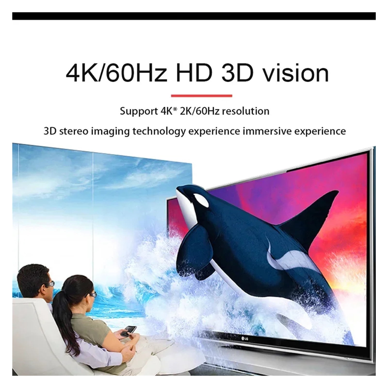 4x2 4K 60Hz KVM Switcher, Smart HD Media Hub for 4 Computers