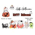 thumbnail image 4 of Sellos transparentes de feliz Halloween, manualidades para álbumes de recortes, decorar álbumes de fotos, hacer tarjetas en relieve, nuevos sellos transparentes, 4 of 4