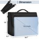 thumbnail image 5 of Bandolera RAINSMORE para ordenador portátil de 15.6 pulgadas para hombre, color negro, 5 of 7