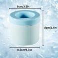thumbnail image 5 of Ice cube tray, silicone ice cube mold, silicone cube tray with lid, reusable ice container ice cube maker, 60 ice cubes (blue, 8.5x9x8cm), 5 of 5