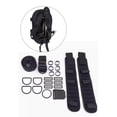 thumbnail image 4 of Conjunto de arnés Dir con placa trasera para buceo, conjunto de correa para la entrepierna con soporte BCD, hombreras Negro, 4 of 8