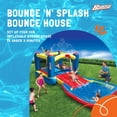 thumbnail image 2 of Banzai Bounce N Splash Outdoor Water Park Aquatic Activity Play Center, 2 of 11