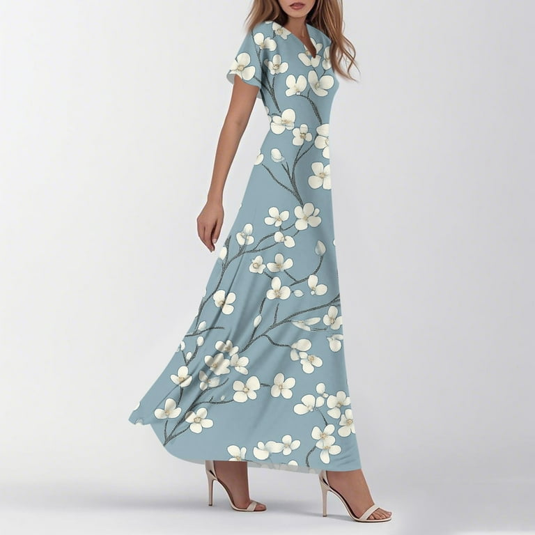 chinese dress ladies 9 Petite-Friendly Maxi Dresses to Shop at Amazon main image 1
