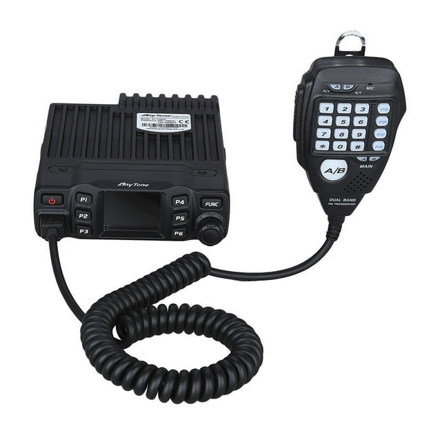 Anytone At778uv Vhf Uhf Dual Band Mobile Radio Walmart Com Walmart Com