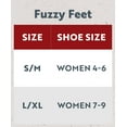 thumbnail image 6 of LazyOne Fuzzy Feet Slippers for Women, Cute Fleece-Lined House Slippers, Light Chocolate Moose, Non-Skid, 6 of 6