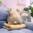 thumbnail image 2 of Almohada COJÍN DE ALMOHADA Manta de Aire Acondicadado Linda Apariencia de ratón Meta de Ratón Almohada multifuncional, 2 of 5