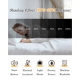 thumbnail image 5 of White Golden Marble Blackout Curtains 90 Inches Long for Bedroom, Modern Abstract Art Marble Crack Thermal Insulated Room Darkening Black Out Window Curtain Panels Grommet Drapes for Living Room, 5 of 8