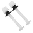 2Pcs Toilet Cistern To Toilet Pan Fixing Fitting Sealing Kit Plastic