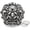 Black Silver, variant on 1 1/4 Inch Dragon Concho Screw Back Leather Craft Coin Conchos Embellishments 2pcs (Bronze)