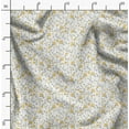 thumbnail image 2 of Soimoi Polyester Fleece Yellow Fabric By the Yard - 56 Inch Wide - Florals, Leaves Print Fabric - Elegant & Beautiful Patterns for Fashion and Home Decor Printed Fabric, 2 of 6