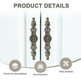thumbnail image 2 of Uxcell 2-Pack Oil Rubbed Bronze Cabinet Knobs, 6.5" Long Rustic Zinc Alloy Bronze Knobs Handles [Bronze], 2 of 6