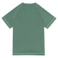 thumbnail image 6 of FORMRS Boys Rash Guard Short Sleeves Swim Shirt Quick Dry UPF 50+ Sun Protection, Sizes 3-12T, Goldfish Bowl, 6 of 6