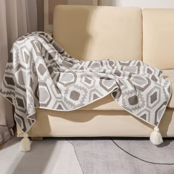 Tyidzon Bedding Bohemian Blanket Sofa Cover Blanket Air Conditioning Blanket Knitted Nap Blanket Grade A Blanket Bed Tail Blanket Blanket Tie Blanket