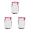 thumbnail image 1 of Bolsa de almacenamiento transparente a prueba de humedad Bolsa de embalaje de alimentos (3 piezas rojas) Tmvgtek suministros de cocina, 1 of 6