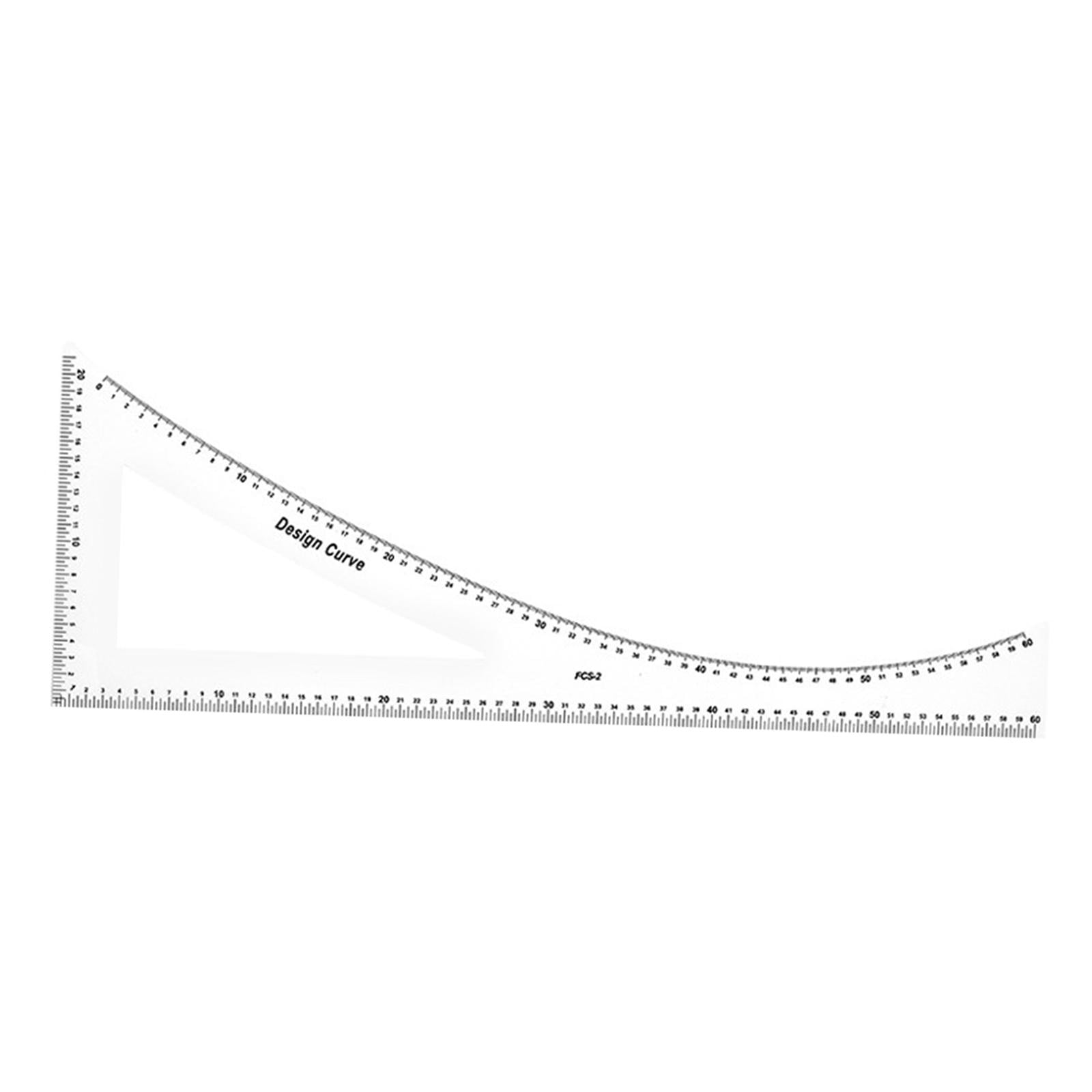 Sewing Clothes French Curve Rulers for Tailor Pattern Template Making, Fashion Design Dress Curve Rulers , Thin Waist Thin Waist Hip, Size: As