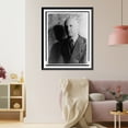 thumbnail image 3 of Historic Framed Print, [Portrait of Israel Joshua Singer], 17-7/8" x 21-7/8", 3 of 9