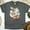 Dark Heather, variant on Deer Graphic T-Shirt | Cute Woodland Animal Tee for Men Women Kids, White, Size 3XL