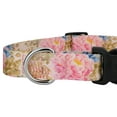 thumbnail image 5 of Country Brook Petz® Deluxe Watercolor Peonies Dog Collar and Leash, Large, 5 of 6