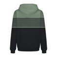 thumbnail image 6 of Holzkary Hoodies for Women 2025 Women's Autumn Winter Hoodie Sweatshirt Tops Long Sleeved Comfortable Pullover Sweatshirts Casual Comfy Tops Trendy Fall Outfits Winter Clothes 2025 Green L, 6 of 8