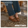 thumbnail image 6 of Minnetonka Women's Nizhoni Moc, Off White Cloud, Size 9.5, 6 of 6