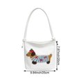 thumbnail image 2 of Jiibva Cute Dachshund Bucket Bags Women Leather Handbag Casual Commute Shoulder Bag Crossbody Bags Storage Messenger Bags, 2 of 7