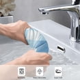 thumbnail image 5 of Polyester Long Towel Multi-Size Water Absorption Good Bright Fluffy Soft For Bathroom Swimming Pool Beach Outdoor Travel Argyle Plaid Lightskyblue_1, 5 of 8
