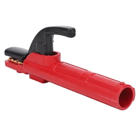 300A Insulated Copper Electrode Holder For Welding - Heat-Resistant Handle, 20.5cm Length