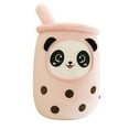 thumbnail image 2 of Taza de té de la leche de felpa, adornos de sofá con relleno de animales, juguete para dormir, regalos creativos para niños, adultos, niños, niñas y 50cm rosa, 2 of 9