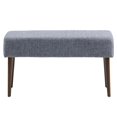 thumbnail image 2 of Banc compact de mi-siècle, gris, 2 of 6