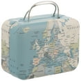 thumbnail image 1 of KAKOWELY Mini Retro Suitcase False Eyelashes Storage Box Small Decorative Cosmetics Box Mini Handheld Trinket Box,2.95"X2.17"X1.38", 1 of 4