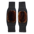 thumbnail image 2 of Eoperou 1 Pair Winter Thermal Knee Pads Knitted Thickened Plush Elastic Soft Heat Retention Anti slip Knee Leg Warmers Leg Wrap Socks Knee Sleeves, 2 of 8