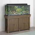 thumbnail image 6 of Bowery Hill 55 Gallon 4 Door Aquarium Stand in Rustic Gray, 6 of 9