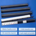 thumbnail image 4 of WJCA Mahjong Tile Rack and Pusher Combo, 4-Piece All-in-One Set for American Style Gameplay, Modern Tabletop Accessories,Black, 4 of 7