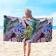 thumbnail image 1 of Microfiber Beach Towel Super Colorful Bath Towel Sandproof Beach Blanket Multi-Purpose Towel For Travel Swimming Pool 30x60 Inch, 1 of 8
