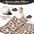 thumbnail image 3 of Brown Footballs on Beige Pattern Toddler Nap Mats for Kids Preschool,Sleeping Mat Bag or Kids,Toddler Sleeping Bag,Toddler Nap Mat or Daycare, 3 of 6
