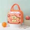 thumbnail image 1 of Xihbxyly Bolsa Térmica para Almuerzo, Espaciosa Bolsa Bento de Aluminio, Fácil de Limpiar, Diseño Impermeable y Resistente a Rayones, Ideal para Uso En El Trabajo, La Escuela y Picnics, Ideal para Pr, 1 of 7