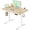 Nature, variant on INNOVAR Electric Standing Desk, Adjustable Height Stand up Desk, 40x24 inches Sit to Stand Home Office Desk with Splice Board, Black Frame/Black Top