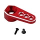 thumbnail image 2 of Servo bocinas de Metal de aluminio M3 25T, piezas de mejora de brazo de dirección de Metal de roscas 1:18 M3 para modificación de coche RC de camiones Rojo CUTICAT Servobrazo RC, 2 of 8