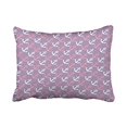 thumbnail image 1 of RYLABLUE Rectangle Throw Pillow Covers Vintage Cute Nautical Anchors Pink And Purple Pattern Body Pillowcases Polyester 20 x 30 Inch With Hidden Zipper Home Sofa Cushion Decorative Pillowcase, 1 of 1