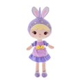 thumbnail image 2 of Velveteen Rabbit Stuffed Animal Stuffed Easter Bunny Cuddle And Kind Dolls  Purple, 2 of 6