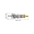thumbnail image 2 of Unique Bargains Air Conditioning Valve Core with Seal Refrigeration Service Valve Stem Cores, 6 Pack, 2 of 5