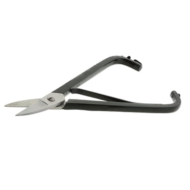 The Beadsmith Metal Plate Shears – 7 inches (178mm) – Steel Blades – Comfort Grip with Single-Leaf Spring Handle – Tool for Cutting Stamping Blanks, Sheet Metal (Up to 20 gauge) and Craft Wire