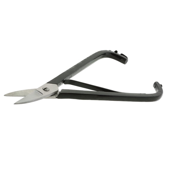 The Beadsmith Metal Plate Shears – 7 inches (178mm) – Steel Blades – Comfort Grip with Single-Leaf Spring Handle – Tool for Cutting Stamping Blanks, Sheet Metal (Up to 20 gauge) and Craft Wire