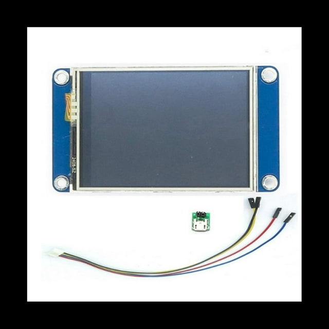 Pantalla TáCtil LCD HMI NX3224T024 Interfaz Hombre-MáQuina de 2,4 Pulgadas Pantalla de Resistencia HMI Serie Mejorada