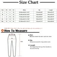 thumbnail image 3 of LEBONYARD Clearance Pants for Women under $5,Women's Christmas Print Sport Loose Casual Wide Leg Corset Pocket Pant Pant Green XXL, 3 of 6